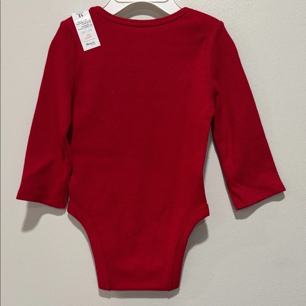 Disney Red Jolly Crew Bodysuit